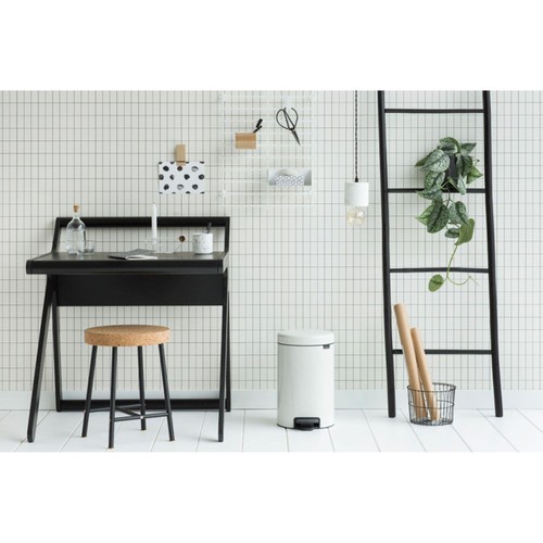 Brabantia NewIcon Pedal Bin 12 Litre White thumbnail 4