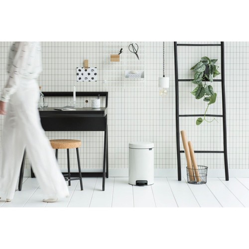 Brabantia NewIcon Pedal Bin 12 Litre White thumbnail 5