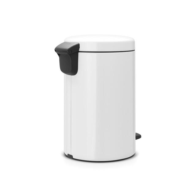 Brabantia 12 Litre White Pedal Bin thumbnail 3