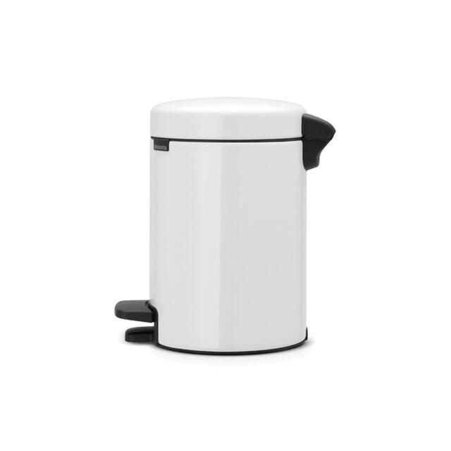 Brabantia Pedal Bin, White 3L thumbnail 2