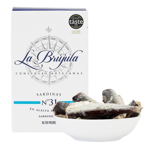 Brindisa La Brújula Galician Small Sardines "Sardinillas"  thumbnail 2