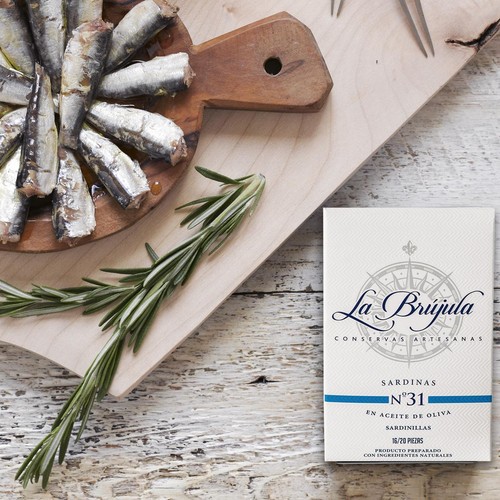 Brindisa La Brújula Galician Small Sardines "Sardinillas"  thumbnail 4