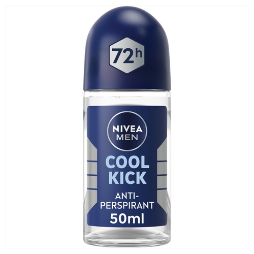 NIVEA MEN Cool Kick Anti-Perspirant Deodorant Roll-On