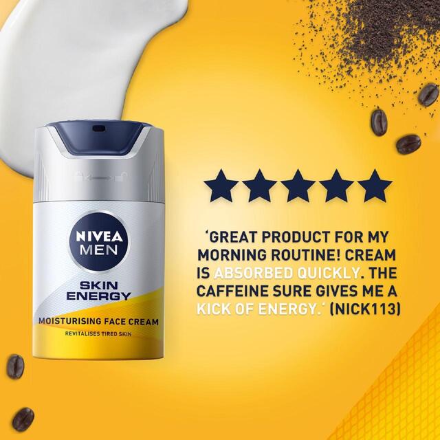 NIVEA MEN Active Energy Skin Revitaliser Face Cream thumbnail 3