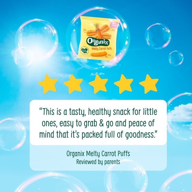 Organix Melty Organic Tomato Slices Baby Puffs 7 months+ thumbnail 7