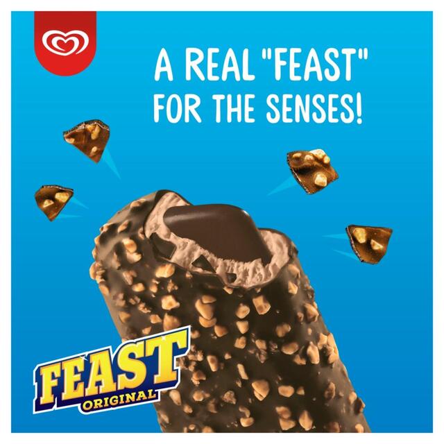 Wall's Feast Original Chocolatey Ice Cream Sticks thumbnail 6