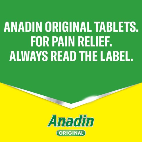 Anadin Original Aspirin & Caffeine Pain Relief Tablets thumbnail 8