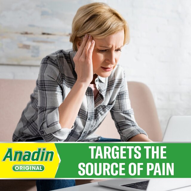 Anadin Original Aspirin Pain Relief Headache Caplets thumbnail 3