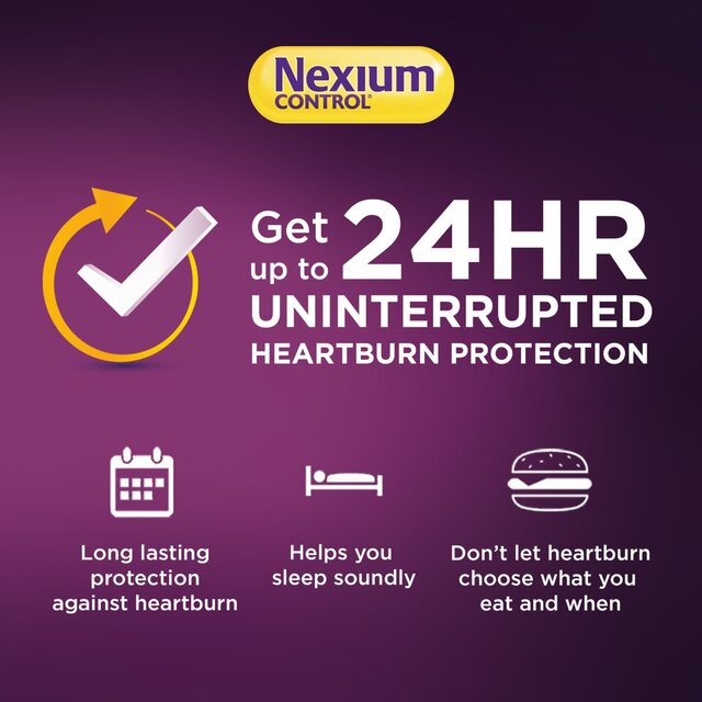 Nexium Control Heartburn & Indigestion 24 Hour Relief 20mg thumbnail 4