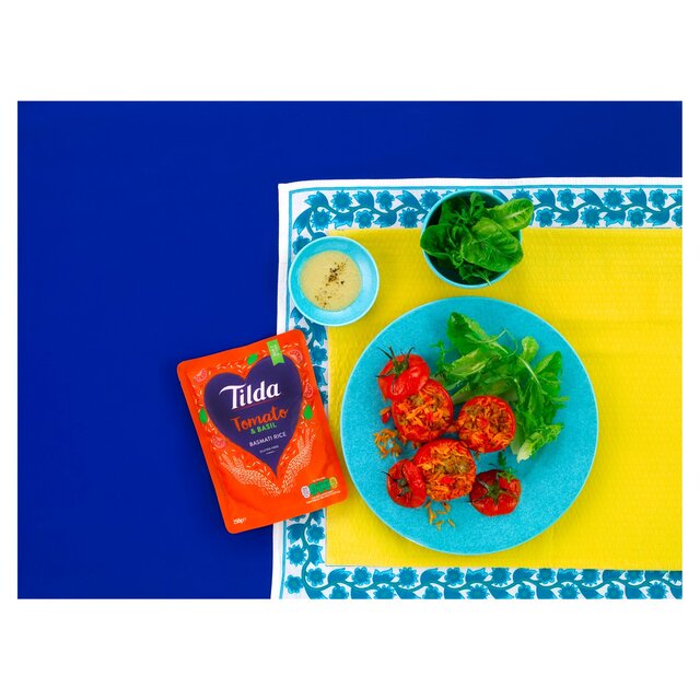 Tilda Microwave Tomato & Basil Basmati Rice thumbnail 2