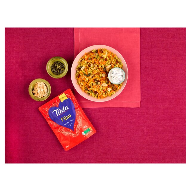 Tilda Microwave Pilau Basmati Rice thumbnail 2