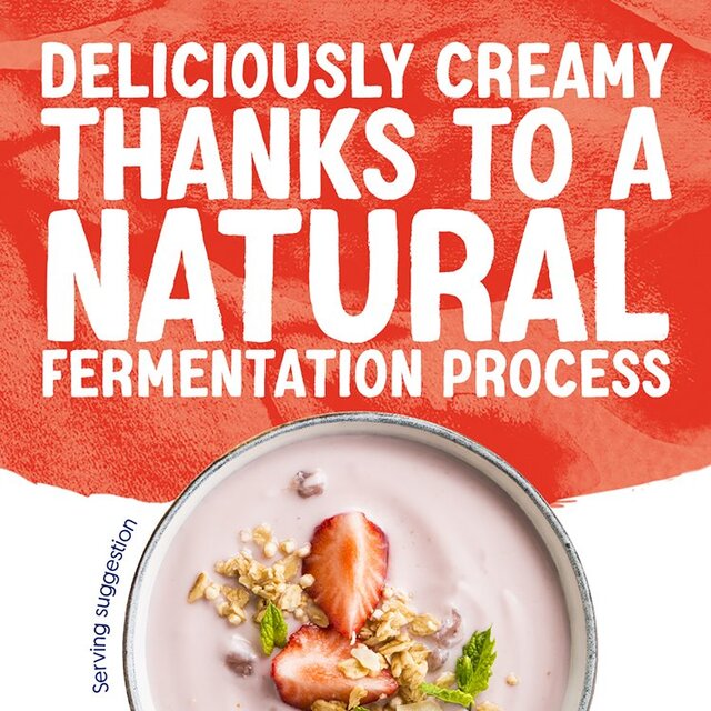 Alpro Greek Style Strawberry Raspberry Yoghurt Alternative thumbnail 9