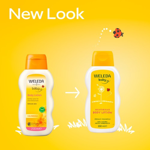 Weleda Baby Natural Calendula Body Lotion thumbnail 2