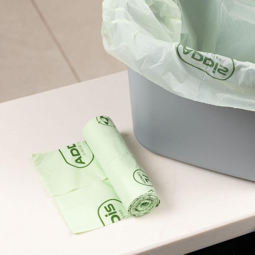 Addis 7 Litre 100% Compostable Compost Food Caddy Liners  thumbnail 2
