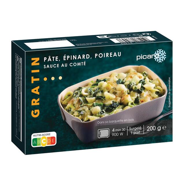 Picard Spinach, Cheese & Leek Gratin
