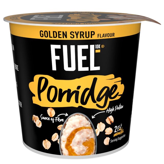 FUEL 10K High Protein Golden Syrup Porridge Oat Cereal Pot