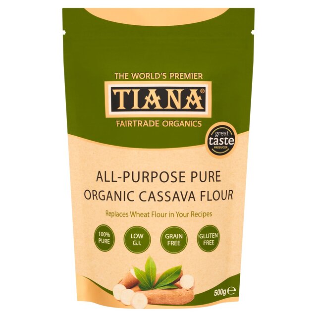 Tiana Fairtrade Organics All Purpose Cassava Gluten Free Flour