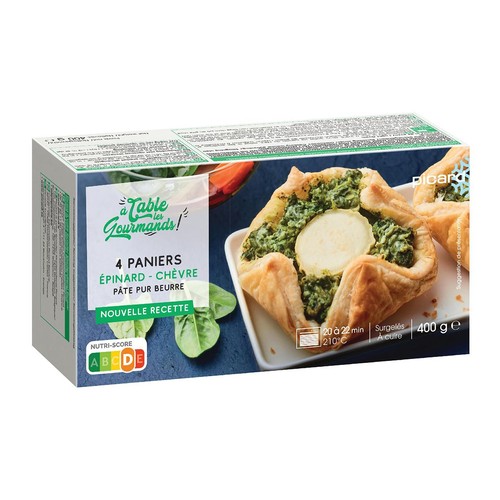 Picard Goats Cheese & Spinach Pastries