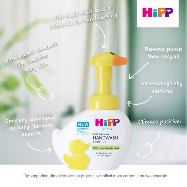 HiPP Kids Soft and Foamy Duck Handwash thumbnail 2