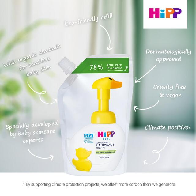 HiPP Kids Soft and Foamy Duck Handwash Refill thumbnail 3