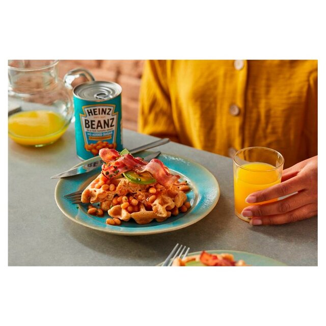 Heinz No Added Sugar Tinned Baked Beans thumbnail 5