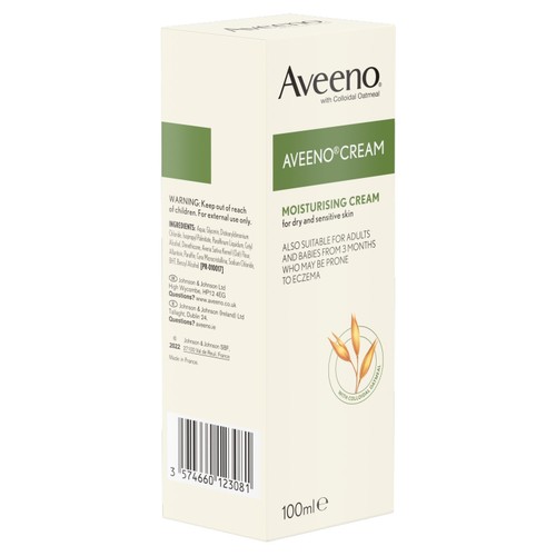 Aveeno Moisturising Body Cream for Dry Sensitive Skin thumbnail 2