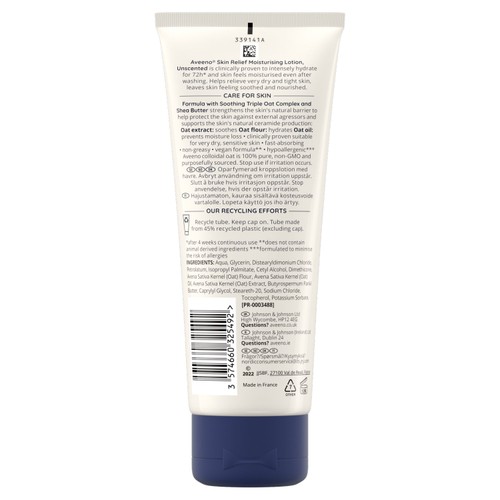 Aveeno Skin Relief Moisturising Body Lotion for Very Dry Skin thumbnail 6