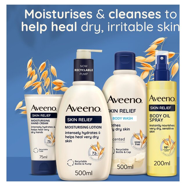 Aveeno Skin Relief Moisturising Body Lotion for Very Dry Skin thumbnail 9