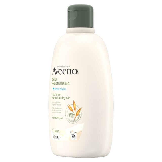 Aveeno Daily Moisturising Body Wash for Normal to Dry Skin thumbnail 2