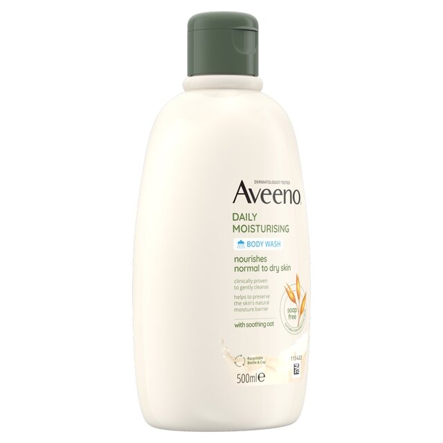 Aveeno Daily Moisturising Body Wash for Normal to Dry Skin thumbnail 3