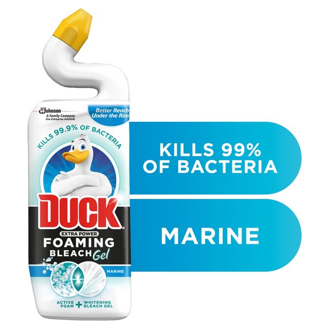 Duck Foaming Bleach Gel Toilet Liquid Cleaner Marine thumbnail 6