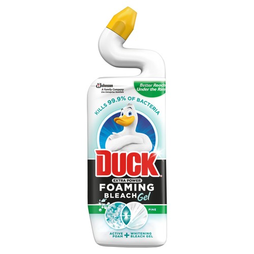 Duck Foaming Bleach Gel Toilet Liquid Cleaner Pine  thumbnail 2