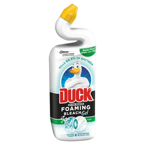 Duck Foaming Bleach Gel Toilet Liquid Cleaner Pine  thumbnail 3