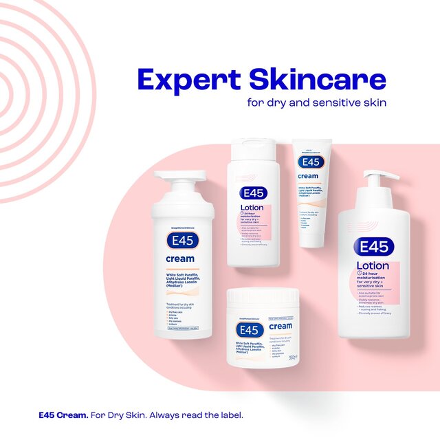 E45 Moisturiser Body Lotion for Dry & Sensitive Skin thumbnail 2
