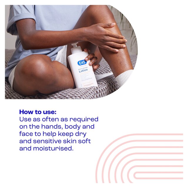 E45 Moisturiser Body Lotion for Dry & Sensitive Skin thumbnail 5