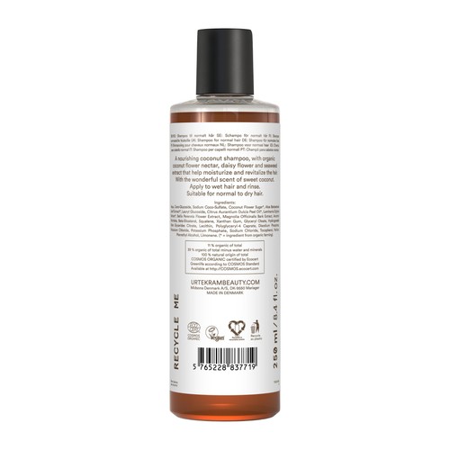 Urtekram Organic Coconut Shampoo Normal Hair thumbnail 2