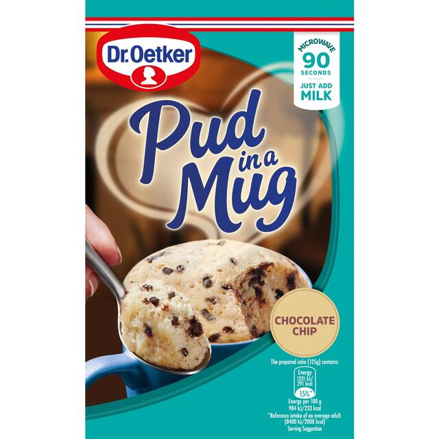Dr. Oetker Chocolate Chip Pud in a Mug thumbnail 2