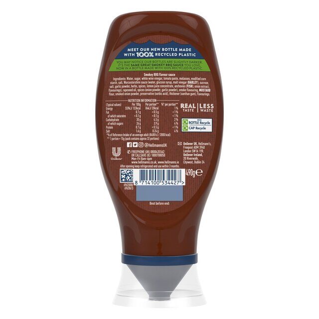 Hellmann's Smokey BBQ Sauce thumbnail 3