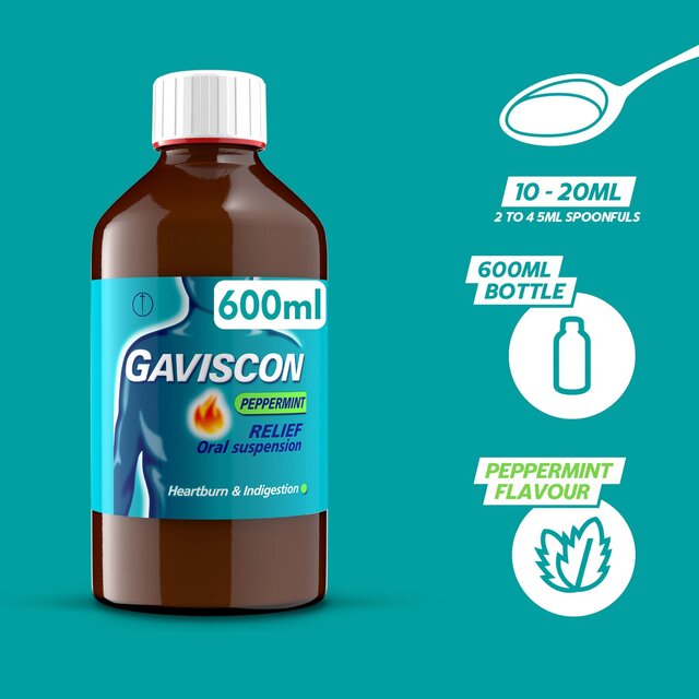 Gaviscon Liquid Heartburn & Indigestion Aniseed thumbnail 4