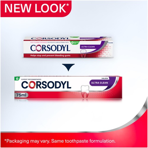 Corsodyl Gum Care Toothpaste Daily Fluoride Ultra Clean thumbnail 2