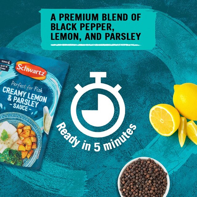 Schwartz Creamy Lemon & Parsley Sauce for Fish thumbnail 2