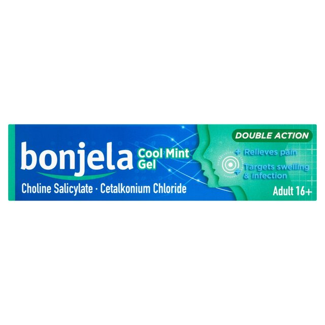 Bonjela Adult Mouth Ulcer Pain Relief Cool Mint Gel