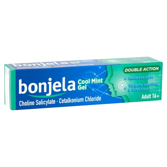 Bonjela Adult Mouth Ulcer Pain Relief Cool Mint Gel thumbnail 3