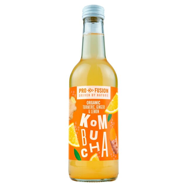 Profusion Organic Kombucha Turmeric, Lemon & Ginger