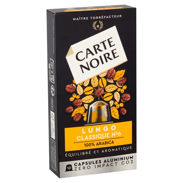 Carte Noire No 8 Lungo Nespresso Compatible Coffee Capsules thumbnail 3
