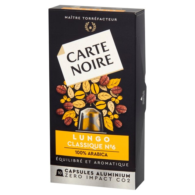 Carte Noire No 8 Lungo Nespresso Compatible Coffee Capsules thumbnail 4