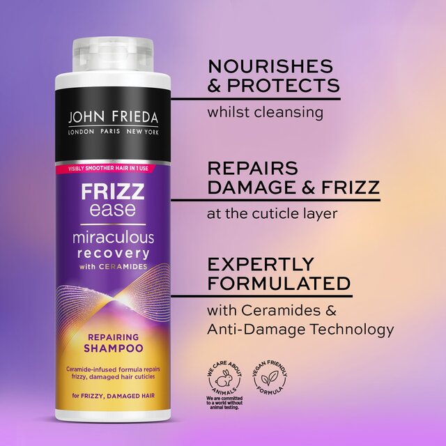 John Frieda Miraculous Recovery Shampoo Frizz Ease thumbnail 3