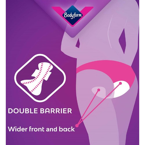 Bodyform Cour-V Ultra Night Sanitary Towels Wings thumbnail 3