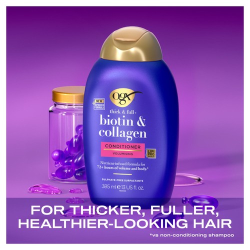 OGX Thick & Full+ Biotin & Collagen pH Balanced Conditioner thumbnail 4