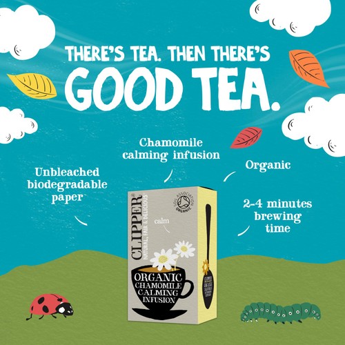 Clipper Organic Chamomile Tea Bags Infusion thumbnail 4